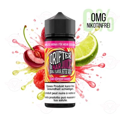 Drifter Bar Juice - Lime Raspberry Cherry  120ml Shortfill Ohne Nikotin