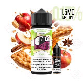 Drifter Desserts Bar Juice - Apple Pie - 120ml Shortfill...