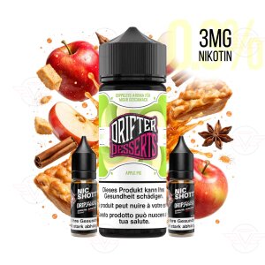 Drifter Desserts Bar Juice - Apple Pie - 120ml Shortfill...