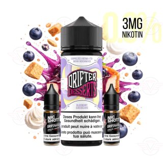 Drifter Desserts Bar Juice - Blueberry Cheesecake - 120ml...