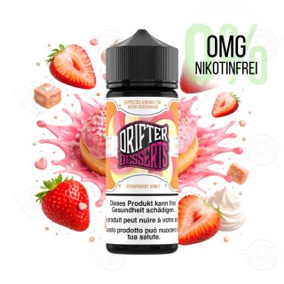 Drifter Desserts Bar Juice - Strawberry Donut - 120ml...