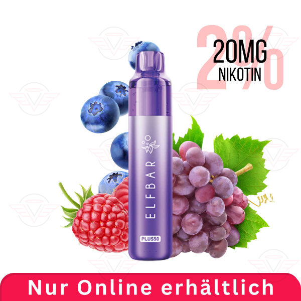 Elfbar - Plus50 Refillable Kit Purple Edition