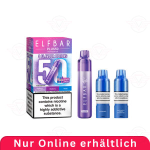 Elfbar - Plus50 Refillable Kit Purple Edition