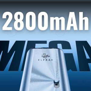 Elfbar - ELFX Mega mit 2800 mAh Akkuleistung