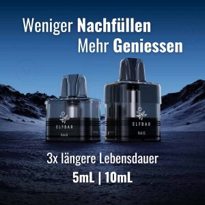 Elfbar - ELFX Mega Pods: Weniger Nachfülen, Mehr Geniessen