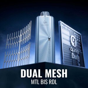 Elfbar - ELFX Mega Dual Mesh - MTL bis RDL