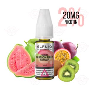 Elfbar - Elfliq Kiwi Passion Fruit Guava 20mg/ml (2%) -...
