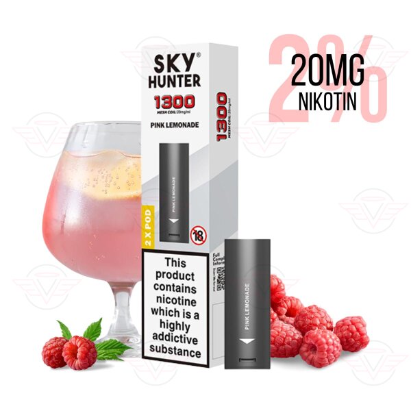 Sky Hunter - Prefilled Pods mit Mesh Coil Pink Lemonade - MHDÜ