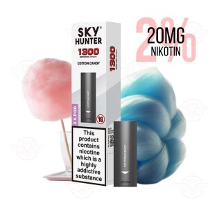 Sky Hunter - Pod preriempiti con mesh coil Cotton Candy -...