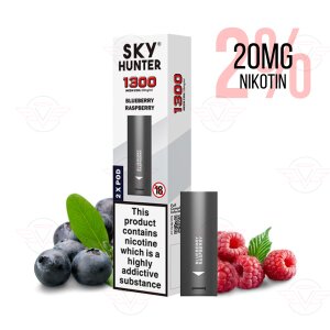 Sky Hunter - Prefilled Pods mit Mesh Coil Blueberry...