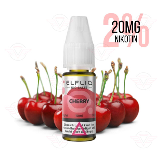 Elfbar - Elfliq Cherry 20mg Nikotinsalz - MHDÜ