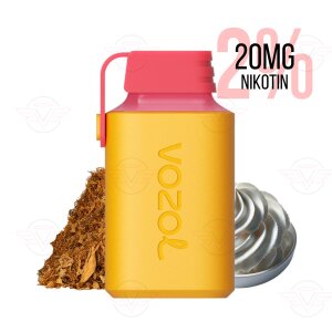 Vozol - Gear 600 Einweg Vape Cream Tobacco 20mg - MHDÜ