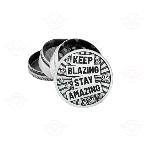 Grinder - Pollinator métallique Keep Blazing - 4 pièces - 50 mm