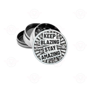 Grinder - Pollinator Metall Keep Blazing - 4 Teilig - 50mm