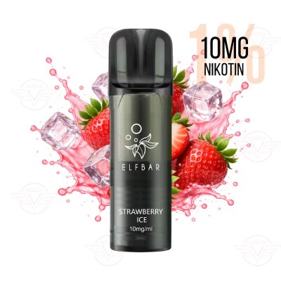 Elfbar - Elfa Pro V2 Pods - Fraise glacée 10 mg/ml