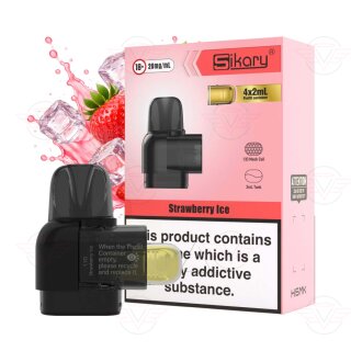 Sikary - S10000 Pod Fraise glacée