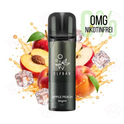 Elfbar - Elfa Pro V2 Pods - Mela e pesca 0 mg/ml