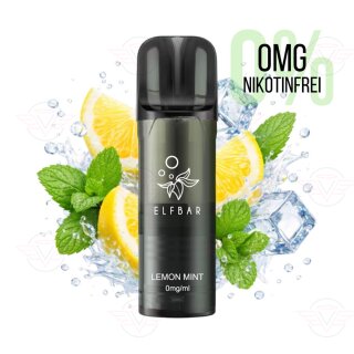 Elfbar - Elfa Pro V2 Pods - Lemon Mint 0mg/ml