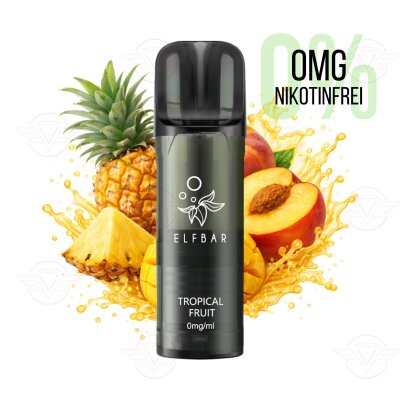 Elfbar - Elfa Pro V2 Pods - Tropical Fruit 0mg/ml