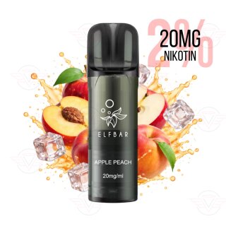 Elfbar - Elfa Pro V2 Pods 20mg/ml - Apple Peach