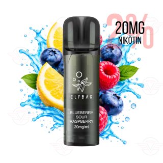 Elfbar - Elfa Pro V2 Pods 20mg/ml - Blueberry Sour Raspberry