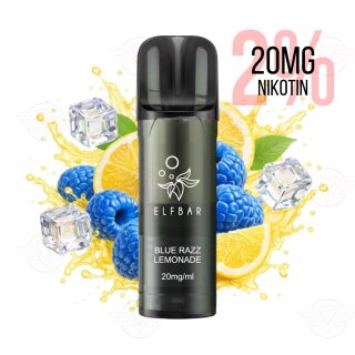 Elfbar - Elfa Pro V2 Pods 20mg/ml - Blue Razz Lemonade