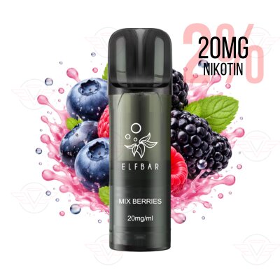 Elfbar - Elfa Pro V2 Pods 20mg/ml - Mixed Berries