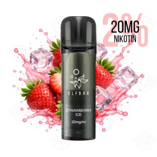 Elfbar - Elfa Pro V2 Pods 20mg/ml - Strawberry Ice