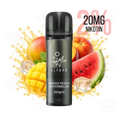 Elfbar - Elfa Pro V2 Pods 20mg/ml - Mango Peach Watermelon