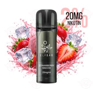 Elfbar - Elfa Pro V2 Pods - Strawberry Snoow 20mg/ml