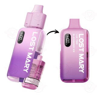 Lost Mary - LUX 7000 Refill - Blackberry Ice