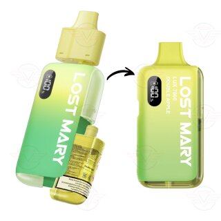 Lost Mary - LUX 7000 Refill - Double Apple