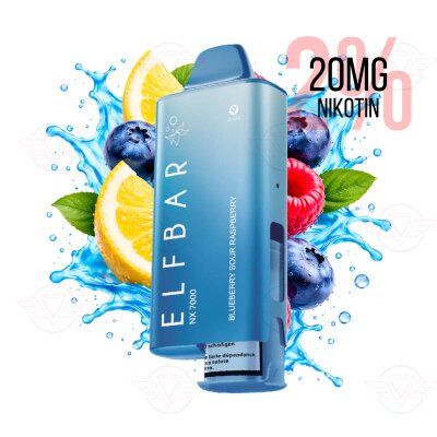 Elfbar - NX 7000 Kit - Blueberry Sour Raspberry