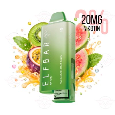 Elfbar - NX 7000 Kit - Kiwi Passionfruit Guava