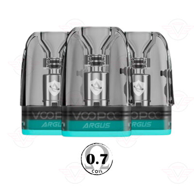 Voopoo - Cartucce Argus V2 - 3ml Confezione da 3 0.7 Ohm