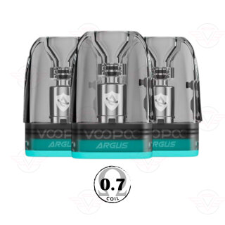 Voopoo - Cartouches Argus V2 - 3ml Pack de 3 0.7 Ohm