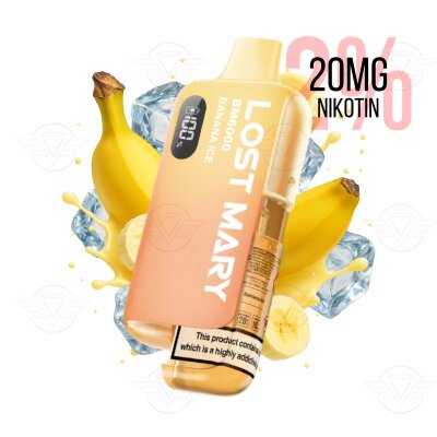 Lost Mary - BM6000 - Kit sigaretta elettronica ibrida Banana Ice