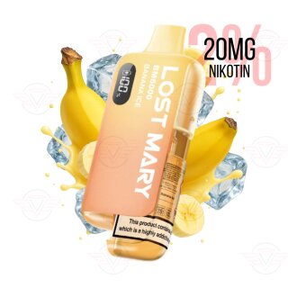 Lost Mary - BM6000 - Hybrid E-Zigaretten Kit Banana Ice