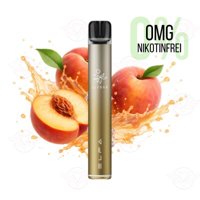 Elfbar - Kit ELFA Pro V2 0 mg - Dark Gold - Juicy Peach