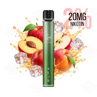 Elfbar - Kit ELFA Pro V2 20 mg - Aurora Green - Mela e pesca