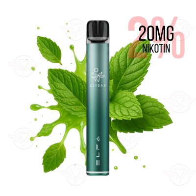 Elfbar - ELFA Pro V2 Kit 20mg - Twilight Cyan - Spearmint