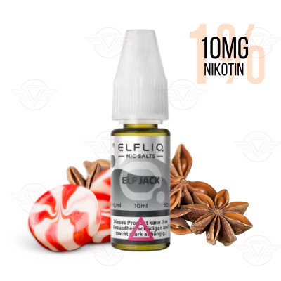 Elfbar - Elfliq Elf Jack 10 mg/ml (1 %) - Date limite de consommation