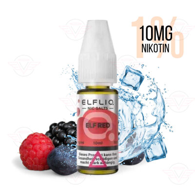 Elfbar - Elfliq Elf Red 10mg/ml (1%) - MHDÜ