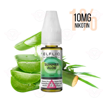 Elfbar - Elfliq Summer Aloe 10mg/ml (1%) - MHDÜ