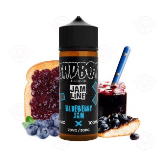 Sadboy - Jam - Blueberry Jam 120ml Shortfill - MHDÜ