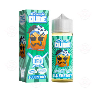 French Dude - Blueberry 120 ml (à...