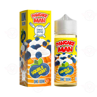 Pancake Man - Double Berry 120 ml Shortfill - Data di...