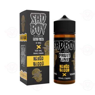 Sadboy - Fruit - Mango Blood 120ml Shortfill - Best Before