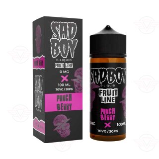Sadboy - Fruit - Punchberry 120ml Shortfill - Best Before
