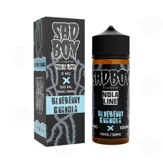Sadboy - Nola - Blueberry Granola 120ml Shortfill - MHDÜ